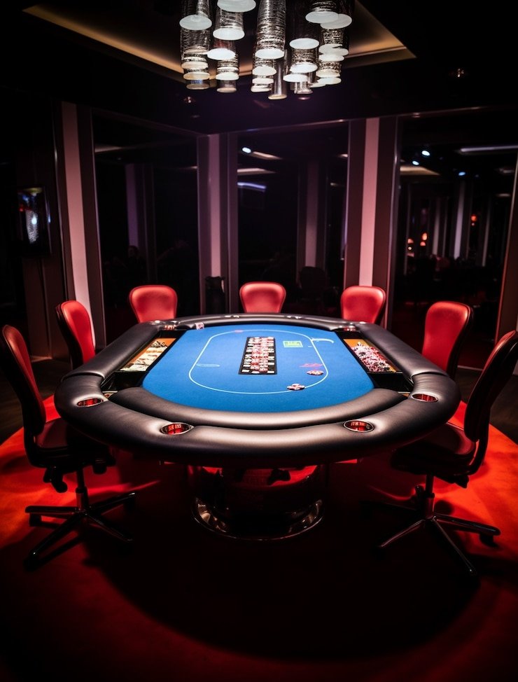 Antarmuka live chat parisklub login menampilkan jendela chat di samping meja blackjack dengan dealer dan pemain yang berinteraksi